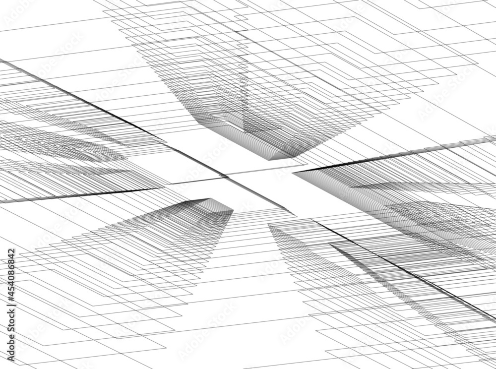 abstract modern architecture 3d design abstract modern architecture 3d design