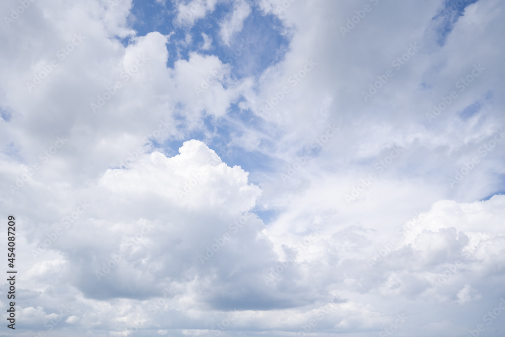 Natural background with blue sky and white clouds. Natural background with blue sky and white clouds.