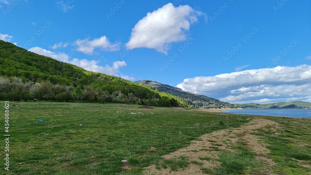 Fototapeta premium landscape with sky