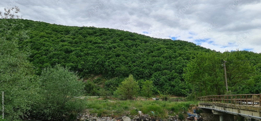 lake in the mountains