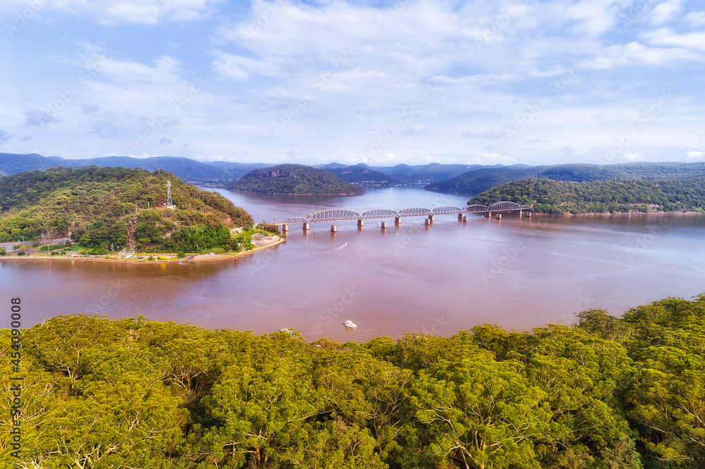 Fototapeta premium D Dangar island to bridge