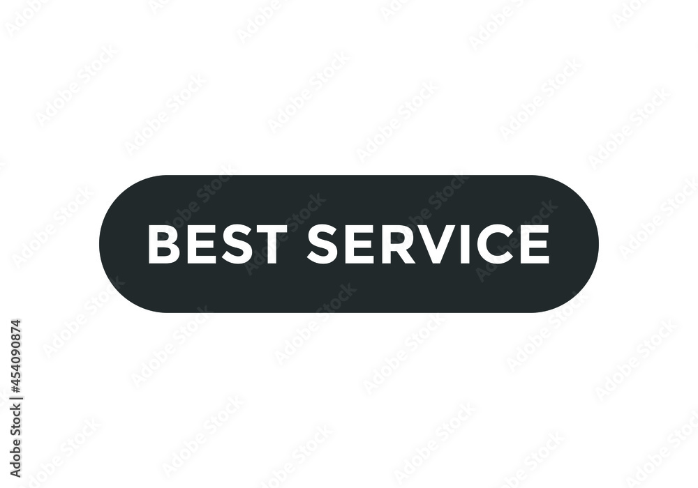 best service text sign icon. web template
