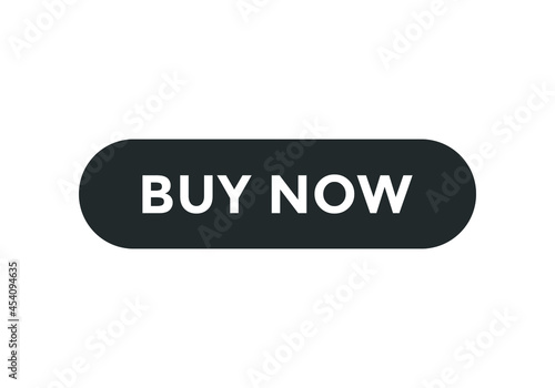 buy now sign icon. e commerce button. rounded shape template. white color text. web button