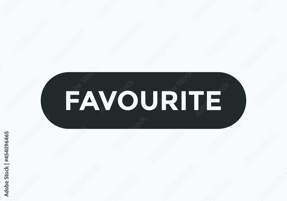 favourite text sign icon. rounded shape white color text favourite text sign icon. rounded shape white color text