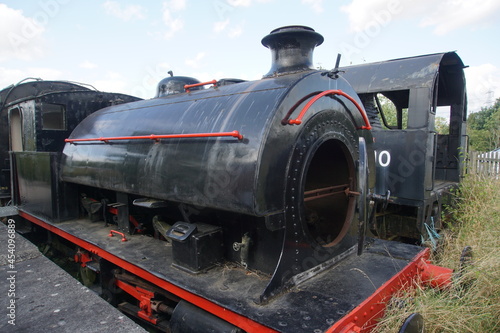 Old steam train at  Colne Valley Railway photo