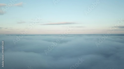 above the clouds