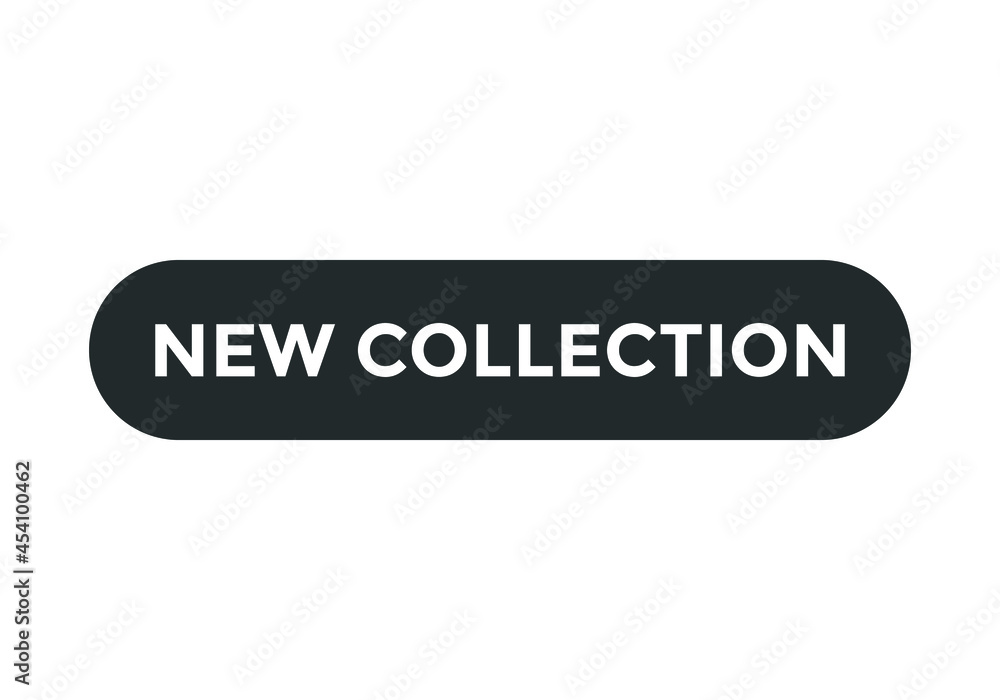 new collection text button. sign icon template new collection new collection text button. sign icon template new collection