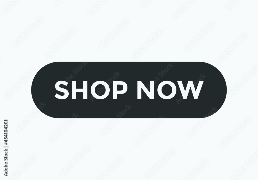 shop now text sign. web button template shop now. rounded shape