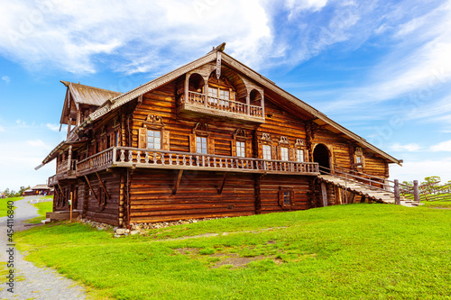 Monuments of wooden architecture. Kizhi Island, Karelia, Russia. © lizavetta