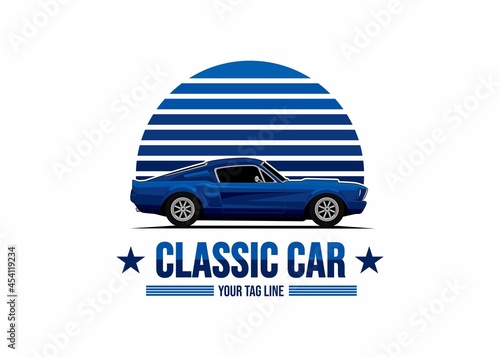 classic vector car