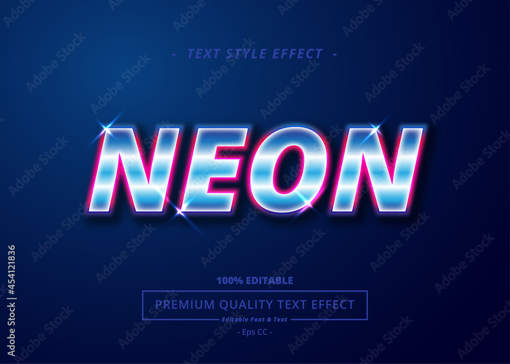 NEON Text Effect