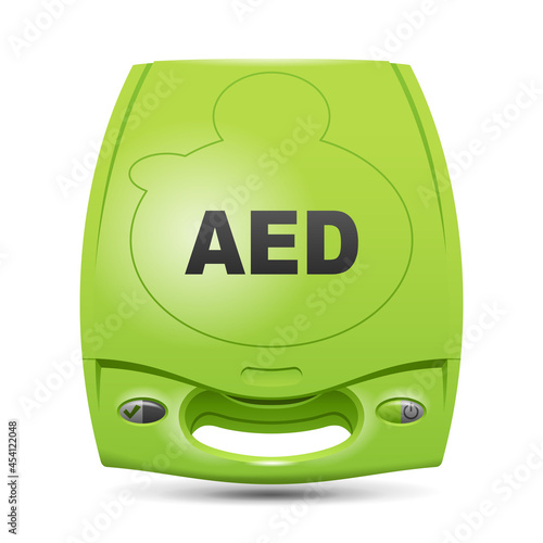 AED - automated external defibrillator device