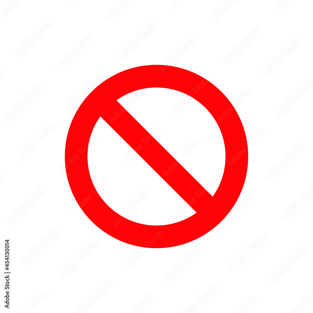 prohibition sign vector icon, prohibition sign prohibition sign vector icon, prohibition sign
