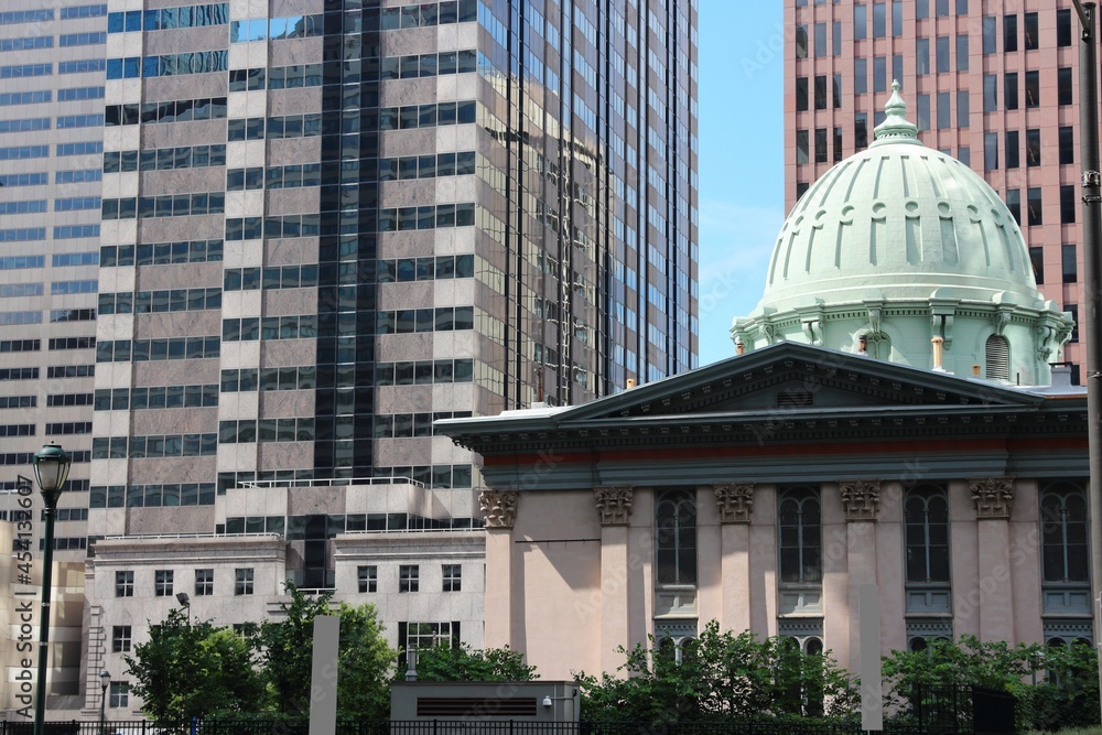 Obraz premium Philadelphia city landmarks