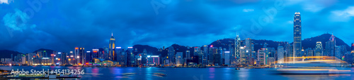 Hong Kong Cityscape at Dusk
