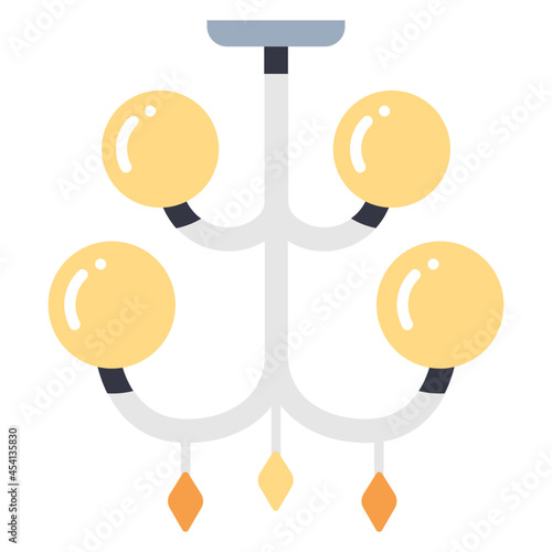 hanging lamp icon