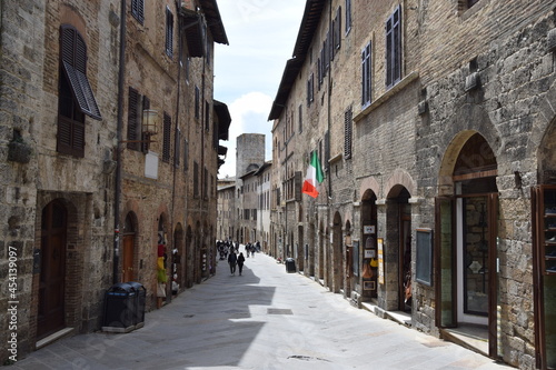 Fototapeta Naklejka Na Ścianę i Meble -  Centro Storico di San Gimignano in Toscana