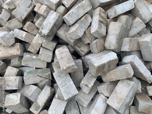 Stack of White Bricks