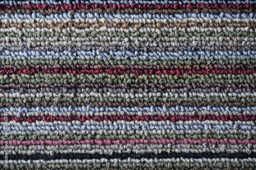 Multicolor fiber texture