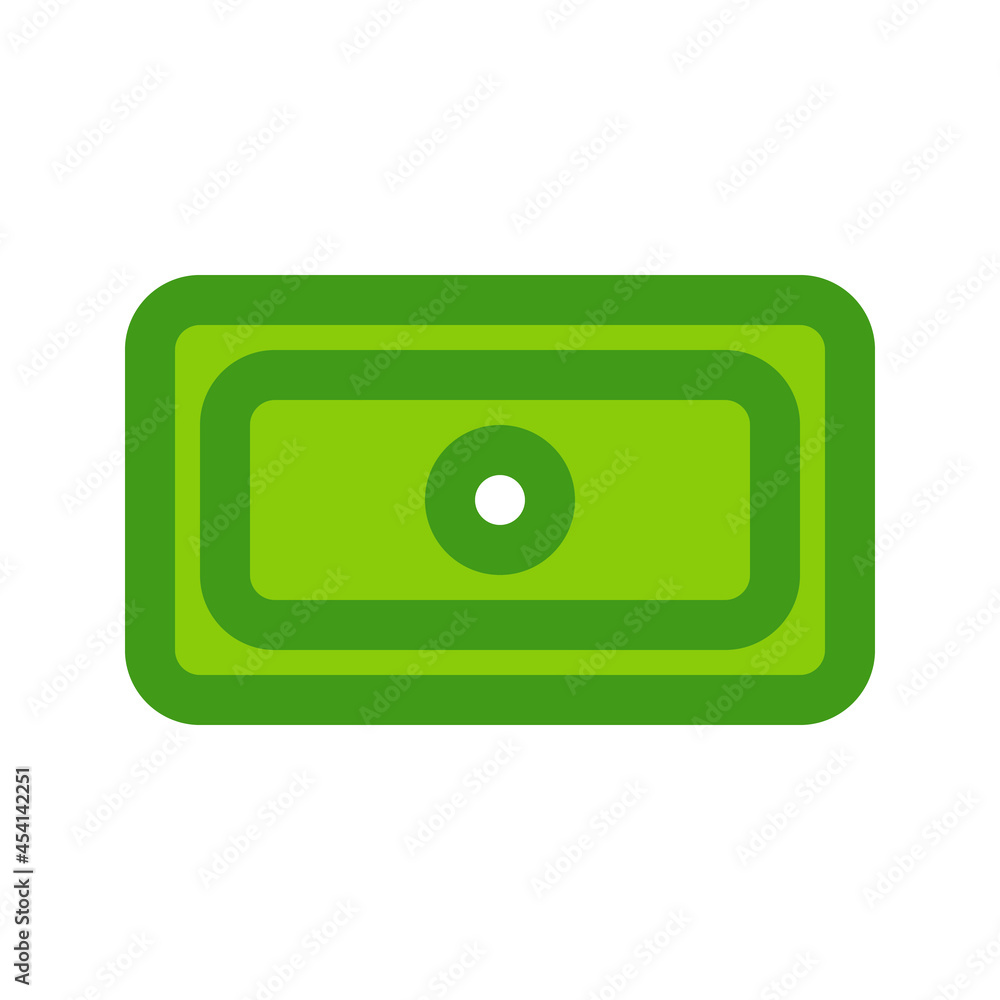 Illustration vector graphic icon of Money. Filled Line Style Icon. Vector illustration isolated on white background. Perfect for website or application design. Illustration vector graphic icon of Money. Filled Line Style Icon. Vector illustration isolated on white background. Perfect for website or application design.
