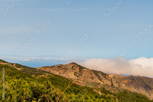 Paisaje con nubes en Teno Alto, isla de Tenerife photo