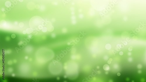 Colorful green bokeh background No. 1