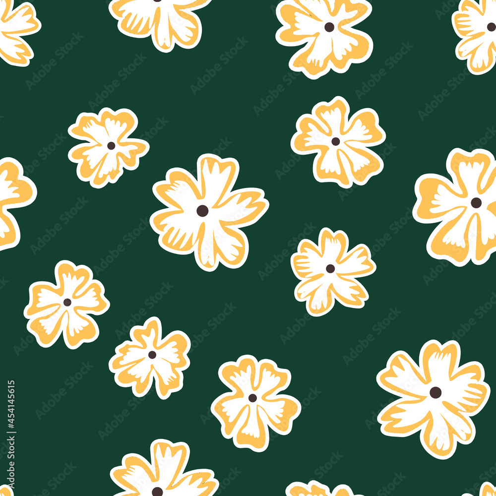 Abstract Elegant Flowers Pattern Minimal Shiny Design Seamless Trendy Fashion Colors Perfect for Fabric Print or Wrapping Paper Abstract Elegant Flowers Pattern Minimal Shiny Design Seamless Trendy Fashion Colors Perfect for Fabric Print or Wrapping Paper