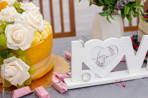 wedding table setting