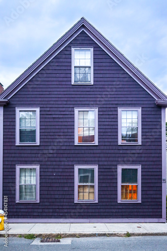 Purple house