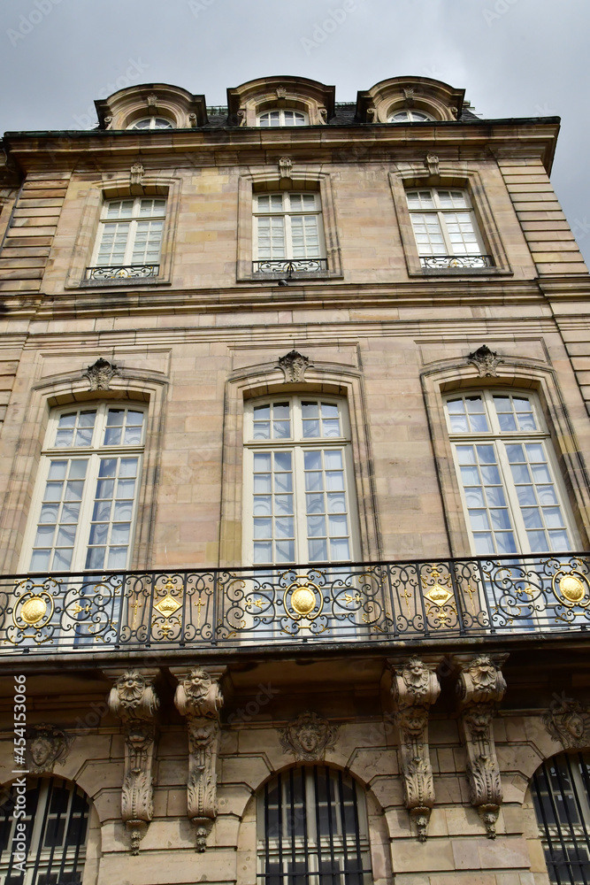 Strasbourg, France - august 28 2021 : the Rohan palace