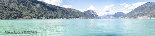Panorama vom Luganer See – Lago di Lugano