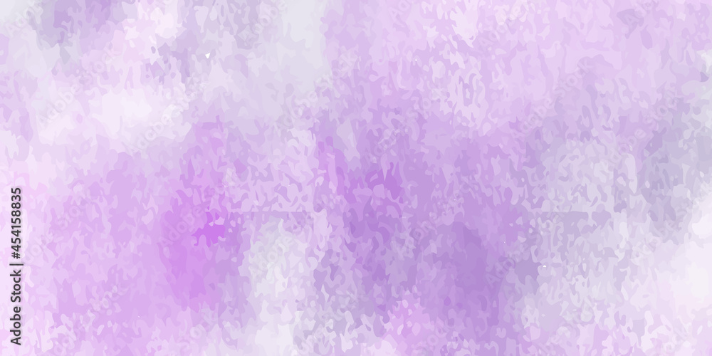 Obraz premium Hand painted watercolor sky and clouds, abstract watercolor background, vector illustration