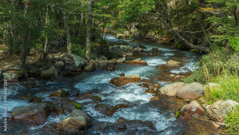 Obraz premium Landscapes of the Patagonia province of Río Negro in Argentina.