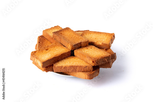 Delicious rusk for morning breakfast