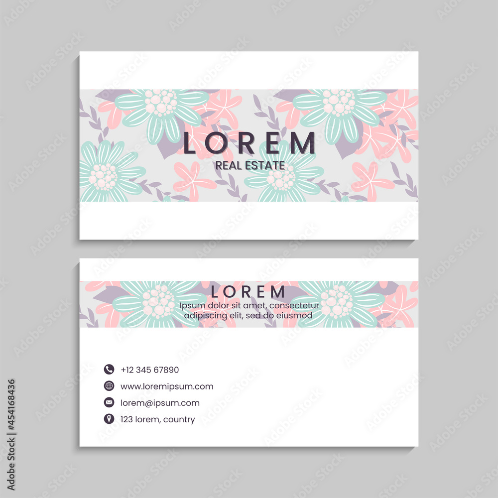 Business Card Set. Vector illustration. EPS10 Business Card Set. Vector illustration. EPS10