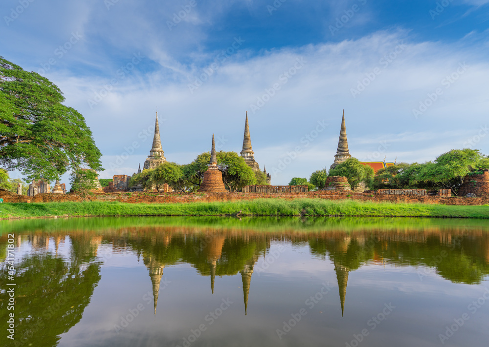 Ayutthaya temple city of Thailand