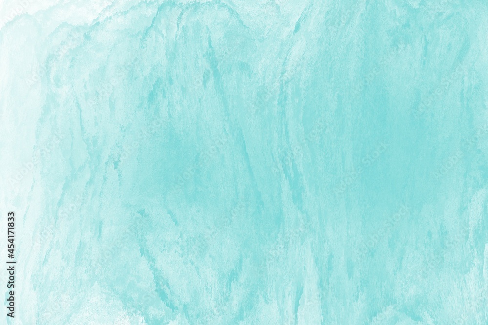 Abstract background of liquid paint blue ocean fluid art