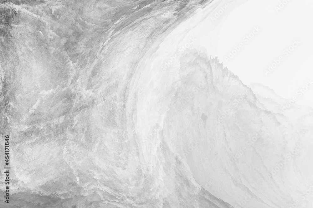 Obraz premium Abstract background of liquid paint Trendy white-grey fluid art