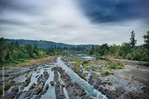 Elkton, Oregon at the Umpqua River photo