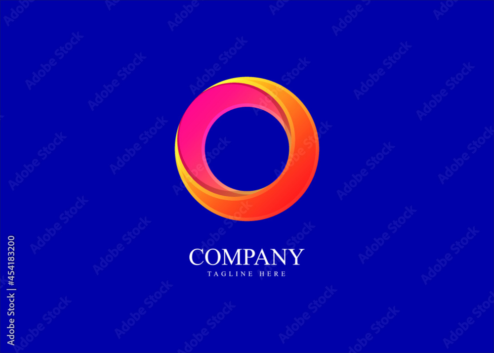 abstract modern creative gradient logo design abstract modern creative gradient logo design