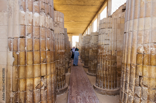 Entrance Colonnade - Funerary complex of Djoser ( Saqqara - Egypt )