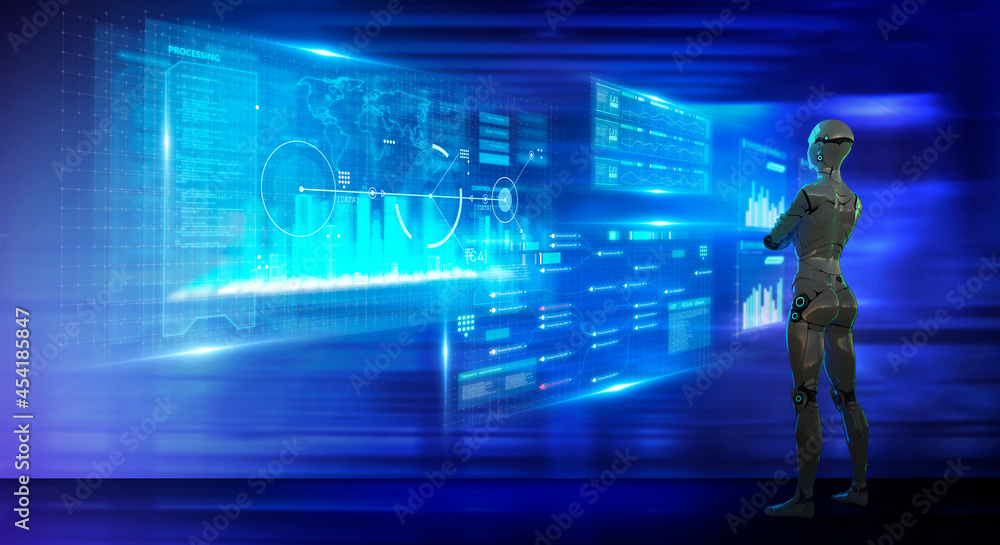 Digital world metaverse smart city, AI artificial intelligence robot engineer technology security control power energy sustainable resource environment technology, futuristic interface background. Digital world metaverse smart city, AI artificial intelligence robot engineer technology security control power energy sustainable resource environment technology, futuristic interface background.