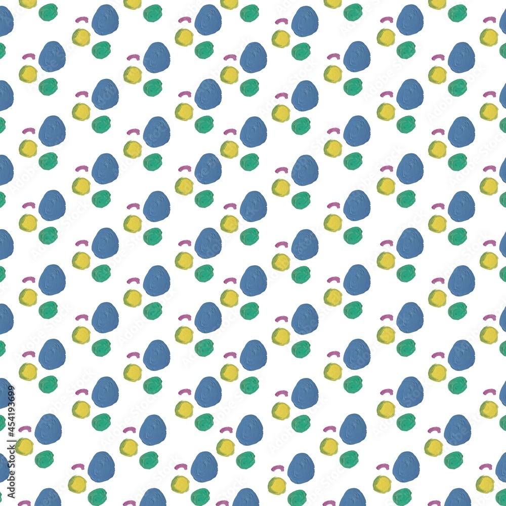 Circles and swoop pattern Circles and swoop pattern
