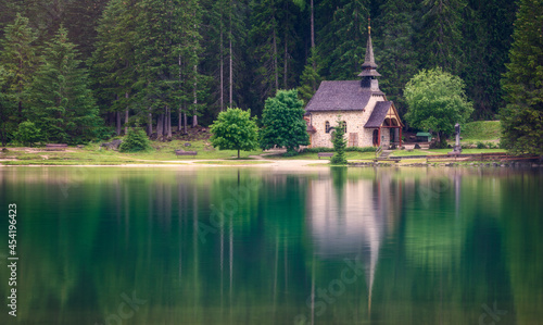 church in the lake