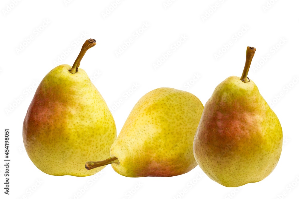 Pears isolated on white background Pears isolated on white background