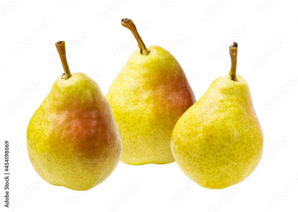 Pears isolated on white background Pears isolated on white background