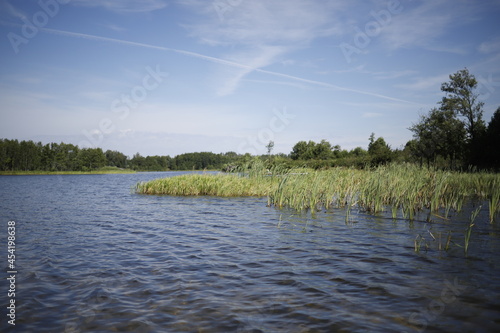 Jezioro kaszubskie latem, Polska photo