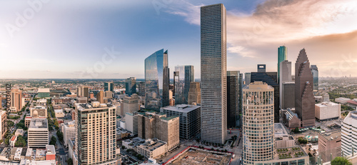 Houston Downtown Cityscape