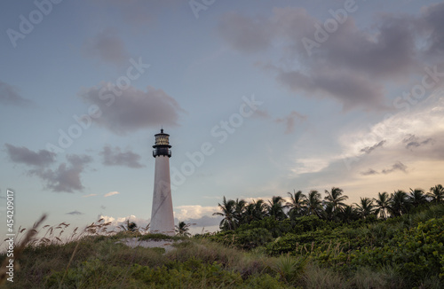 lighthouse on the coast florida usa 