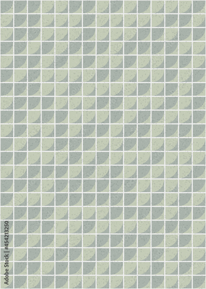 Fototapeta premium Abstract Geometric Pattern generative computational art illustration